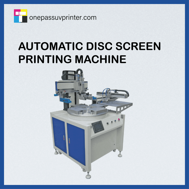 automatic disc screen printing machine